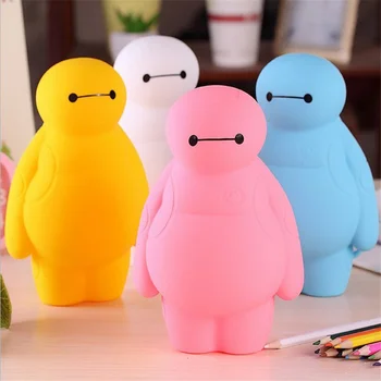 Silicone Big New Hero 6Baymax Kawaii Pencil Cases Cute Cartoon Multi-functional Stationery Pen Bag Box School Student Supplies
Silicone Big New Hero 6Baymax Kawaii Pencil Cases Cute Cartoon Multi-functional Stationery Pen Bag Box School Student Supplies