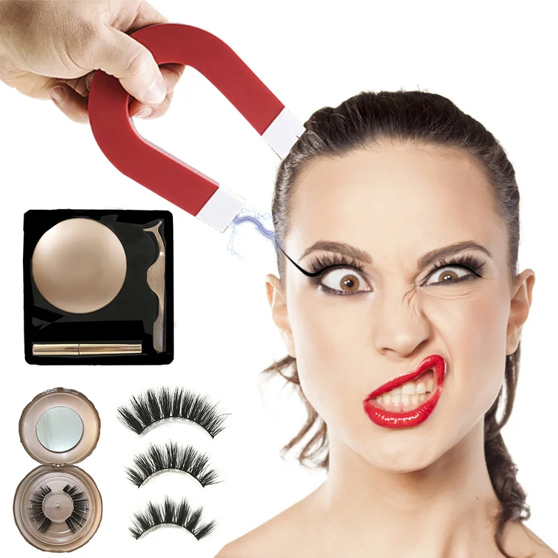 Hot Quality Magnetic Eyeliner with Magnetic False Eyelashes Waterproof Long Lashes Set Get Quick and Easy Long Lashes TSLM1
Hot Quality Magnetic Eyeliner with Magnetic False Eyelashes Waterproof Long Lashes Set Get Quick and Easy Long Lashes TSLM1