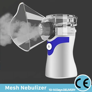 Portable Mini Nebulizer Machine Handheld Micro Mesh Atomizer EU 2W DC 5V Silent Ultrasonic Medical Steaming Inhaler Adult Kids
Portable Mini Nebulizer Machine Handheld Micro Mesh Atomizer EU 2W DC 5V Silent Ultrasonic Medical Steaming Inhaler Adult Kids