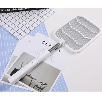 Portable Foldable Electric Fly Swatters Retractable 90CM USB Charging Fly Mosquito Swatter Safe Eco-friendly Home Supplies
Portable Foldable Electric Fly Swatters Retractable 90CM USB Charging Fly Mosquito Swatter Safe Eco-friendly Home Supplies