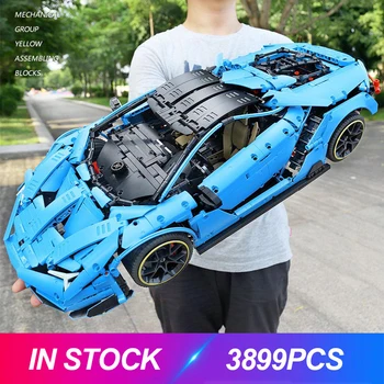 New 1:8 Super Racing Car LamborghiniNG Hypercar Model Compatible Technic MOC-39933 Building Bricks Educational Toy Birthday Gift
New 1:8 Super Racing Car LamborghiniNG Hypercar Model Compatible Technic MOC-39933 Building Bricks Educational Toy Birthday Gift