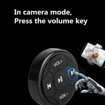 Universal Car Steering Wheel Wireless Bluetooth Remote Control Media Button 35EA 
Universal Car Steering Wheel Wireless Bluetooth Remote Control Media Button 35EA