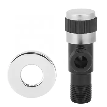 G1/2in Stainless Steel Angle Valve Black Hot Cold Water Faucet Triangular Angle Valve Toilet Check Valve
G1/2in Stainless Steel Angle Valve Black Hot Cold Water Faucet Triangular Angle Valve Toilet Check Valve