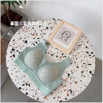 Sleeping Wearable Bra Women's Non-marking Bra Lace LaTeX Bra Without Steel Ring Water Drop Shape Gathering One Piece Sports Bra
Sleeping Wearable Bra Women's Non-marking Bra Lace LaTeX Bra Without Steel Ring Water Drop Shape Gathering One Piece Sports Bra