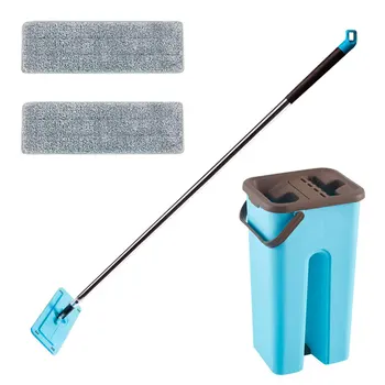 Magic Automatic Spin Cleaning Lazy Mop Flat Squeeze Mop and Bucket Hand-Free Wringing Floor Cleaning Mop Wet or Dry Usage
Magic Automatic Spin Cleaning Lazy Mop Flat Squeeze Mop and Bucket Hand-Free Wringing Floor Cleaning Mop Wet or Dry Usage