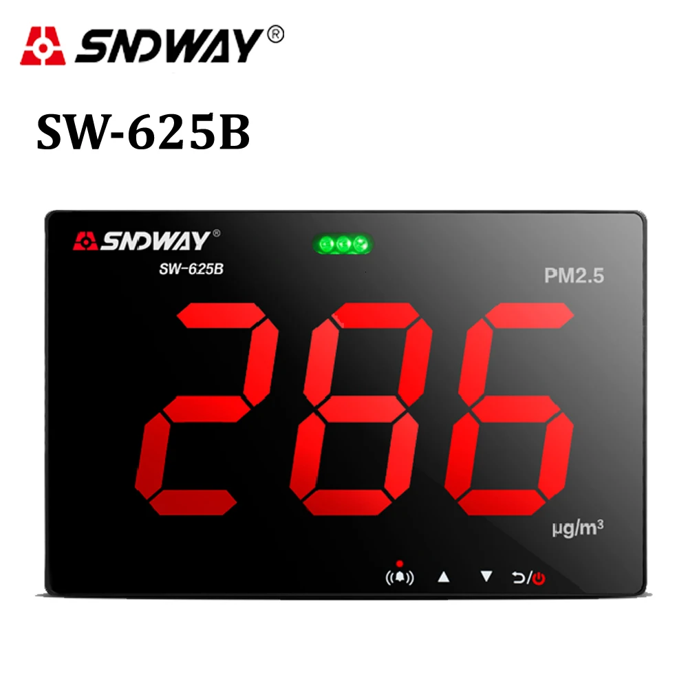 Laser PM2.5 Detector Wall Mounted Air Quality Monitor/Gas Monitor/Gas Analyzer/Diagnostic Tool Store Data PC Connect Via USB
Laser PM2.5 Detector Wall Mounted Air Quality Monitor/Gas Monitor/Gas Analyzer/Diagnostic Tool Store Data PC Connect Via USB