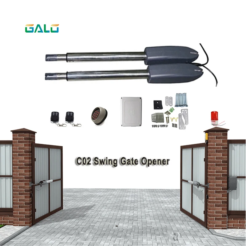 Heavy duty DC24V Linear Actuator Dual Automatic Swing Gate Opener Pro Residential Operator Access System
Heavy duty DC24V Linear Actuator Dual Automatic Swing Gate Opener Pro Residential Operator Access System