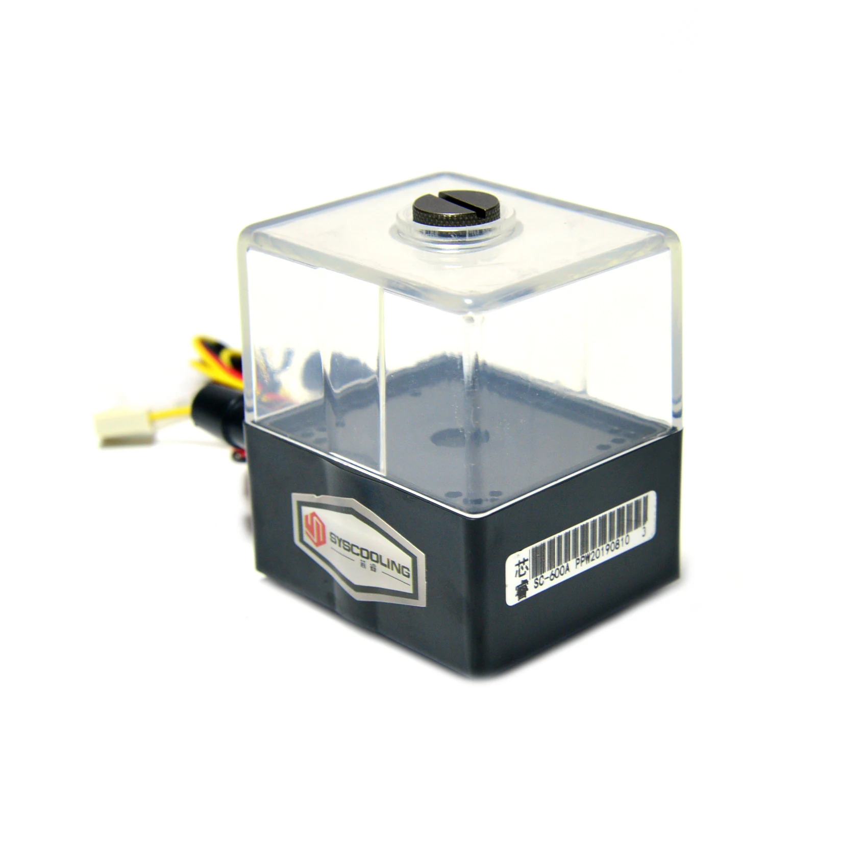 SYSCOOLING SC-600A Water-cooled Circulation Pump Water Cooler Water Tank Integrated Cooling Computer Components 150ml 400L / H
SYSCOOLING SC-600A Water-cooled Circulation Pump Water Cooler Water Tank Integrated Cooling Computer Components 150ml 400L / H