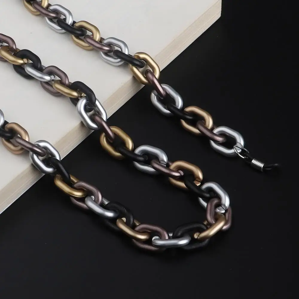 Men's Metallic Plating ColorLight Weight Acrylic Chunky Chain Glassses Holder Chain 2019 New Men's Sunglasses Accessories
Men's Metallic Plating ColorLight Weight Acrylic Chunky Chain Glassses Holder Chain 2019 New Men's Sunglasses Accessories
