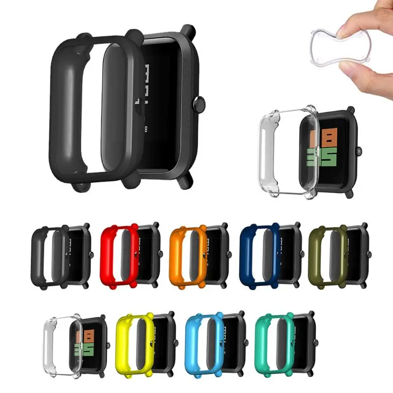 Anti-scratch Protection Case Cover Ultra-thin Full Frame Shell Protector for Huami Amazfit Bip Younth Smart Watch Accessories
Anti-scratch Protection Case Cover Ultra-thin Full Frame Shell Protector for Huami Amazfit Bip Younth Smart Watch Accessories
