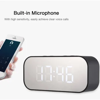 BT501 LED Alarm Clock Bluetooth Speaker Convenient Card Compatible With Wireless Mini Speakers stereo wireless bluetooth speaker
BT501 LED Alarm Clock Bluetooth Speaker Convenient Card Compatible With Wireless Mini Speakers stereo wireless bluetooth speaker
