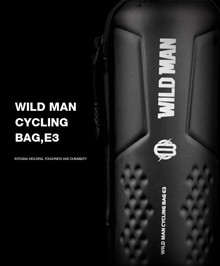 WILD MAN Bicycle Tool Capsule Boxes EVA Shell Storage Repair tools,Pump,Key,Inner Tube Kit Bicycle Bag Cycling accessories (11)