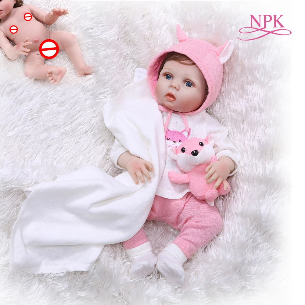 NPK 48CM reborn premie bebe doll reborn baby full body soft silicone lifelike baby doll Bath toy Anatomically Correct Christmas
NPK 48CM reborn premie bebe doll reborn baby full body soft silicone lifelike baby doll Bath toy Anatomically Correct Christmas