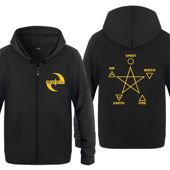 Five Elements and Pentagram 30STM Rock Hoodies Men 2018 Men's Fleece Zipper Cardigans Hooded Sweatshirts
Five Elements and Pentagram 30STM Rock Hoodies Men 2018 Men's Fleece Zipper Cardigans Hooded Sweatshirts