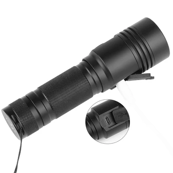Pocket LED Flashlight USB Rechargeable LED Torch Mini Flashlight Zoomable Power Display Flashlight Flashlight Camping
Pocket LED Flashlight USB Rechargeable LED Torch Mini Flashlight Zoomable Power Display Flashlight Flashlight Camping