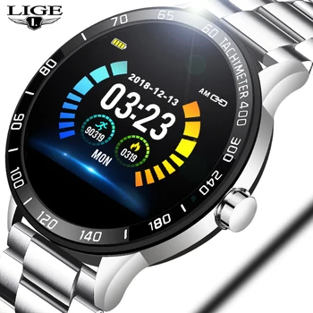 LIGE New Luxury Smart Watch Men Heart Rate Blood Pressure Multi-Function Mode For Android IOS Waterproof Steel Belt Smartwatch
LIGE New Luxury Smart Watch Men Heart Rate Blood Pressure Multi-Function Mode For Android IOS Waterproof Steel Belt Smartwatch