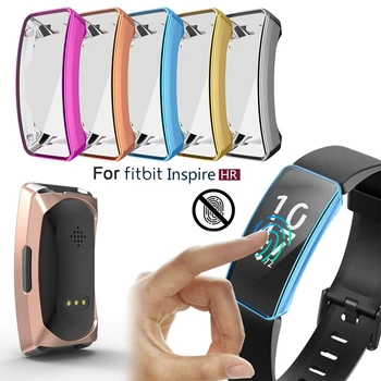 1pc TPU Watch Case Smart Band Protective Cover For Fitbits Inspire & HR Film Shell Soft Silicone Shell Smart Band Protective 
1pc TPU Watch Case Smart Band Protective Cover For Fitbits Inspire & HR Film Shell Soft Silicone Shell Smart Band Protective
