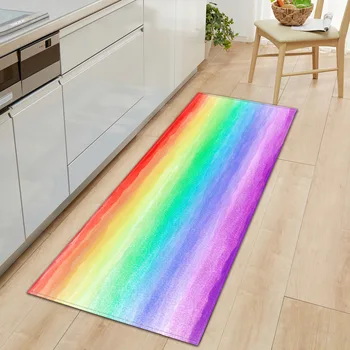 Gradient Strip Carpet Absorbent Non-slip Kitchen Bathroom Floor Mat Living Room Sofa Long Rug Balcony Floor Mats
Gradient Strip Carpet Absorbent Non-slip Kitchen Bathroom Floor Mat Living Room Sofa Long Rug Balcony Floor Mats