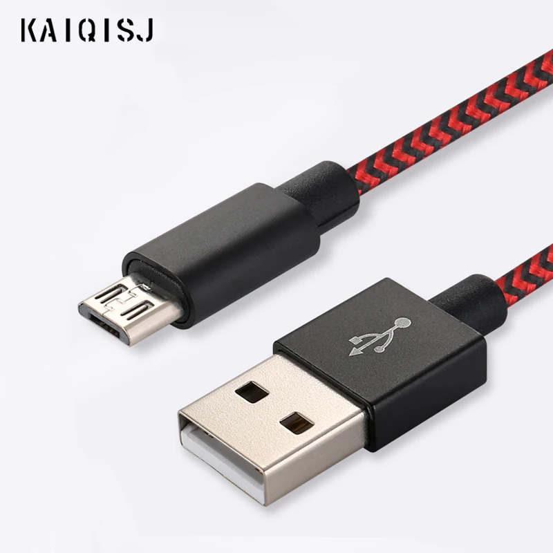 KAIQISJ Micro USB Cable 1M 2M 3M Fast Charging Data Cord Charger Adapter For Samsung S7 Xiaomi Huawei Android Phone Cable Wire
KAIQISJ Micro USB Cable 1M 2M 3M Fast Charging Data Cord Charger Adapter For Samsung S7 Xiaomi Huawei Android Phone Cable Wire