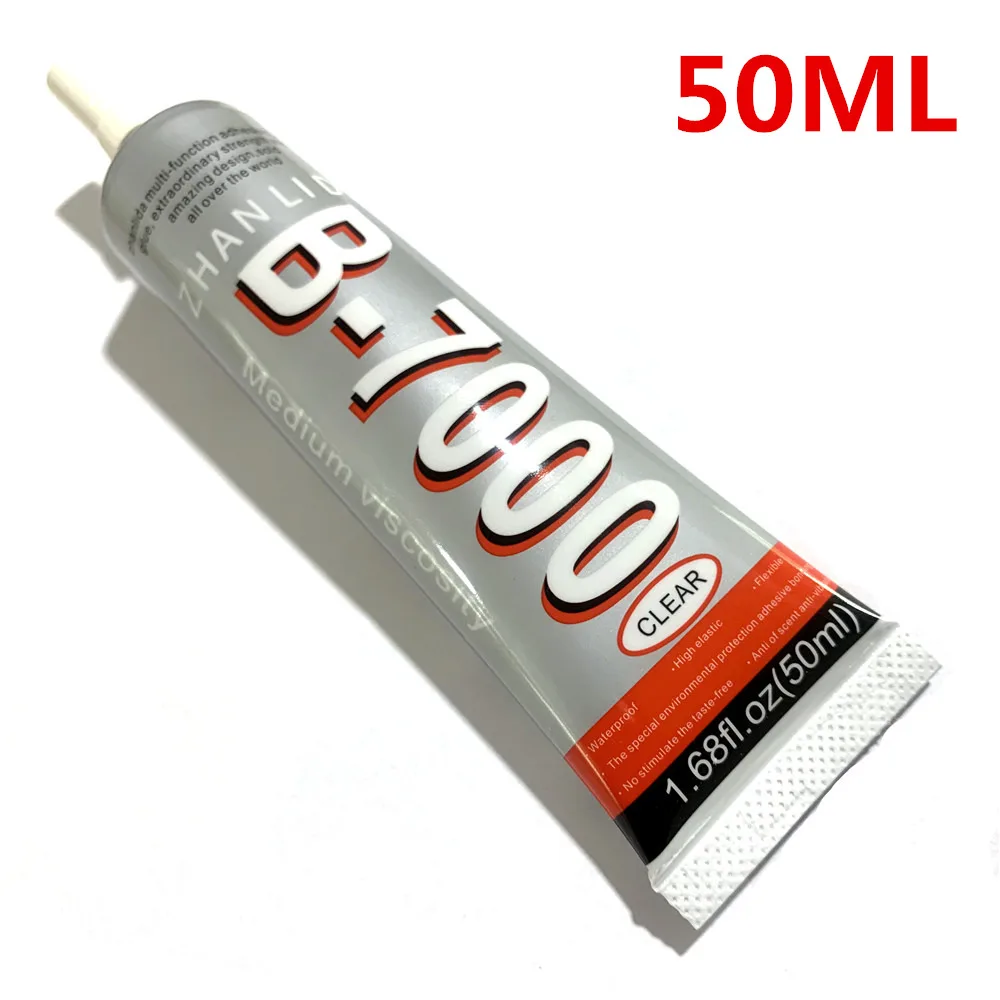 25ML New Packing B-7000 Multi Purpose Glue Adhesive DIY Cell Phone Nail Gel Crafts Glass Epoxy Resin B7000 Adhesives B002
25ML New Packing B-7000 Multi Purpose Glue Adhesive DIY Cell Phone Nail Gel Crafts Glass Epoxy Resin B7000 Adhesives B002