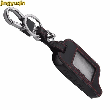 Jingyuqin 4BTN Leather Styling Key Cover Case For Russian Version Vehicle Security Two Way Car Alarm System TOMAHAWK X5 Keychain
Jingyuqin 4BTN Leather Styling Key Cover Case For Russian Version Vehicle Security Two Way Car Alarm System TOMAHAWK X5 Keychain