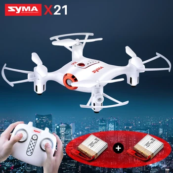 

SYMA X21 Mini Drone RC Helicopter Remote Control Aircraft Drones NO Camera with Headless Mode 3D Roll Mini Dron Toys