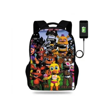 Five Nights At Freddy's Backpack Children Cartoon Backpacks Boys Girls SchoolBag For Kindergarten Daily Backpack Kids BookBag
Five Nights At Freddy's Backpack Children Cartoon Backpacks Boys Girls SchoolBag For Kindergarten Daily Backpack Kids BookBag
