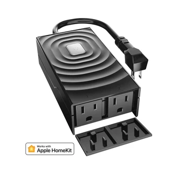meross Apple HomeKit Smart Wi-Fi Outdoor Plug, Works with Apple Siri, Amazon Alexa, Google Assistant and SmartThings
meross Apple HomeKit Smart Wi-Fi Outdoor Plug, Works with Apple Siri, Amazon Alexa, Google Assistant and SmartThings
