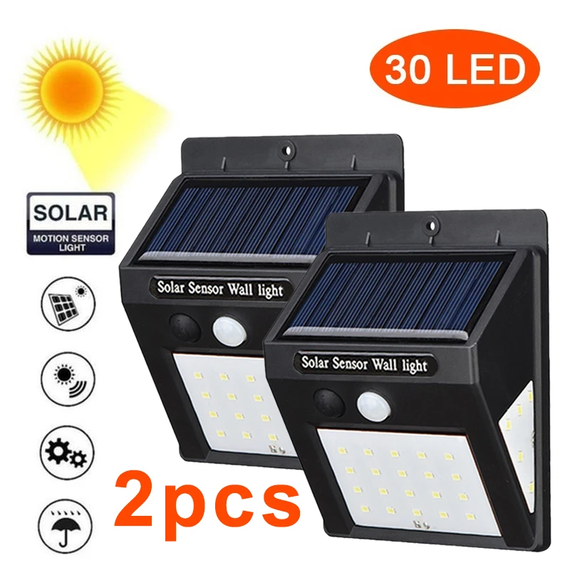 Durable Walkway Lights Motion Sensor Home Solar Eco-Friendly Induction Light Street Lamp Wall Light Outdoor 30LED
Durable Walkway Lights Motion Sensor Home Solar Eco-Friendly Induction Light Street Lamp Wall Light Outdoor 30LED