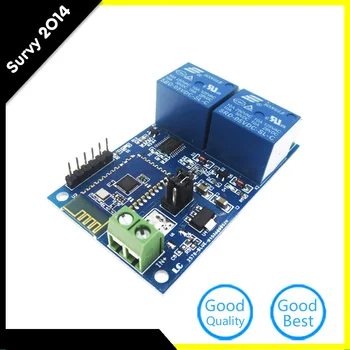 5V 2Channel Bluetooth Relay Module Smart Home Mobile APP Remote Control Switch Dual WiFi Module diy electronics
5V 2Channel Bluetooth Relay Module Smart Home Mobile APP Remote Control Switch Dual WiFi Module diy electronics