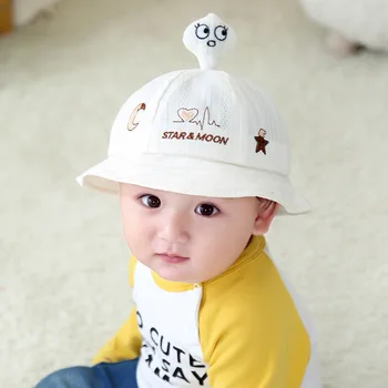 Baby Hat Spring Autumn New Moon Star Cartoon Antennae Baby Bucket Hat Outing College Style Children Bucket Hat Fashion Animal
Baby Hat Spring Autumn New Moon Star Cartoon Antennae Baby Bucket Hat Outing College Style Children Bucket Hat Fashion Animal