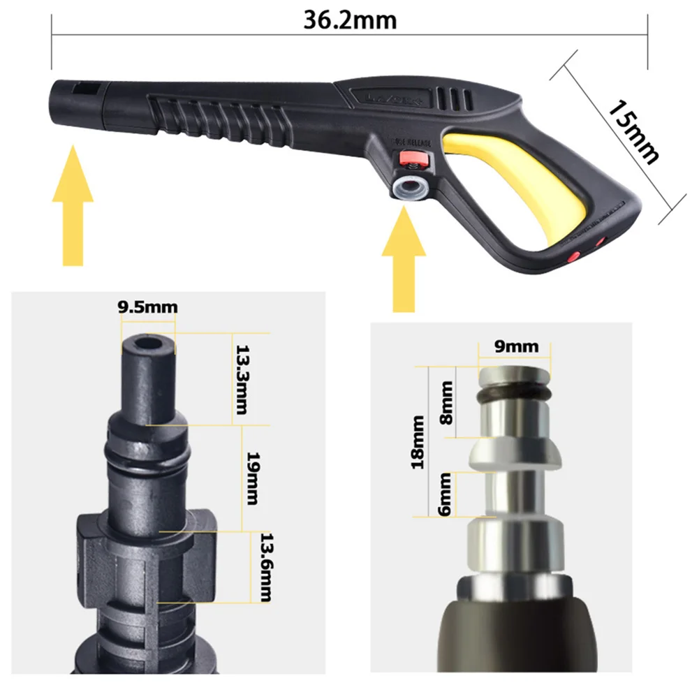 High Pressure Washer Trigger Handle Turbo Spray Nozzle Cleaning Device for LAVOR VAX OE88
High Pressure Washer Trigger Handle Turbo Spray Nozzle Cleaning Device for LAVOR VAX OE88