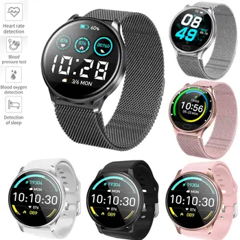 Smart Watch Fitness Tracker Blood Pressure Heart Rate Monitor Running Pedometer Step Counter Sleep Tracker for iPhone Android
Smart Watch Fitness Tracker Blood Pressure Heart Rate Monitor Running Pedometer Step Counter Sleep Tracker for iPhone Android