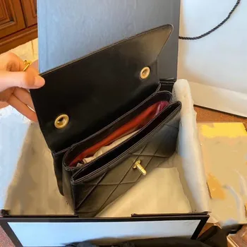 Sasa Brand Soft Quilted Leather Crossbody Bags for Women Shoulder Messenger Bag Fashion Chain Handbags trendy trendy
Sasa Brand Soft Quilted Leather Crossbody Bags for Women Shoulder Messenger Bag Fashion Chain Handbags trendy trendy