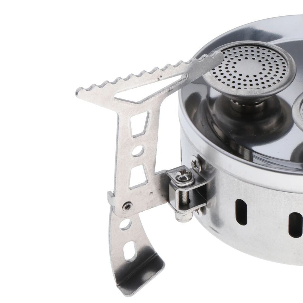 Folding Stove Camping Picnic Gas Jet Outdoor Cook Hiking Stainless Steel Burner Folding Stove Camping Picnic Gas Jet Outdoor Cook Hiking Stainless Steel Burner