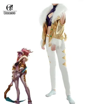 ROLECOS Game LOL Cosplay Costumes KDA Akali Prestige Edition Jacket with Tube top K/DA Group Akali for Women Cosplay Costumes 
ROLECOS Game LOL Cosplay Costumes KDA Akali Prestige Edition Jacket with Tube top K/DA Group Akali for Women Cosplay Costumes