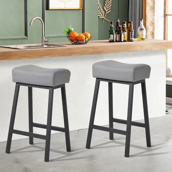 2PCS Grey Bar Stools Velvet Industrial Style for Breakfast Tall Kitchen Dining Room Counter Chair with Reinforced Steel Frame
2PCS Grey Bar Stools Velvet Industrial Style for Breakfast Tall Kitchen Dining Room Counter Chair with Reinforced Steel Frame