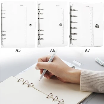 Loose Leaf Diary Cover Weekly Planner Waterproof Convenient Ring Binder Notepad A5/A6/A7 Cheap School Notebook Cover Economic
Loose Leaf Diary Cover Weekly Planner Waterproof Convenient Ring Binder Notepad A5/A6/A7 Cheap School Notebook Cover Economic