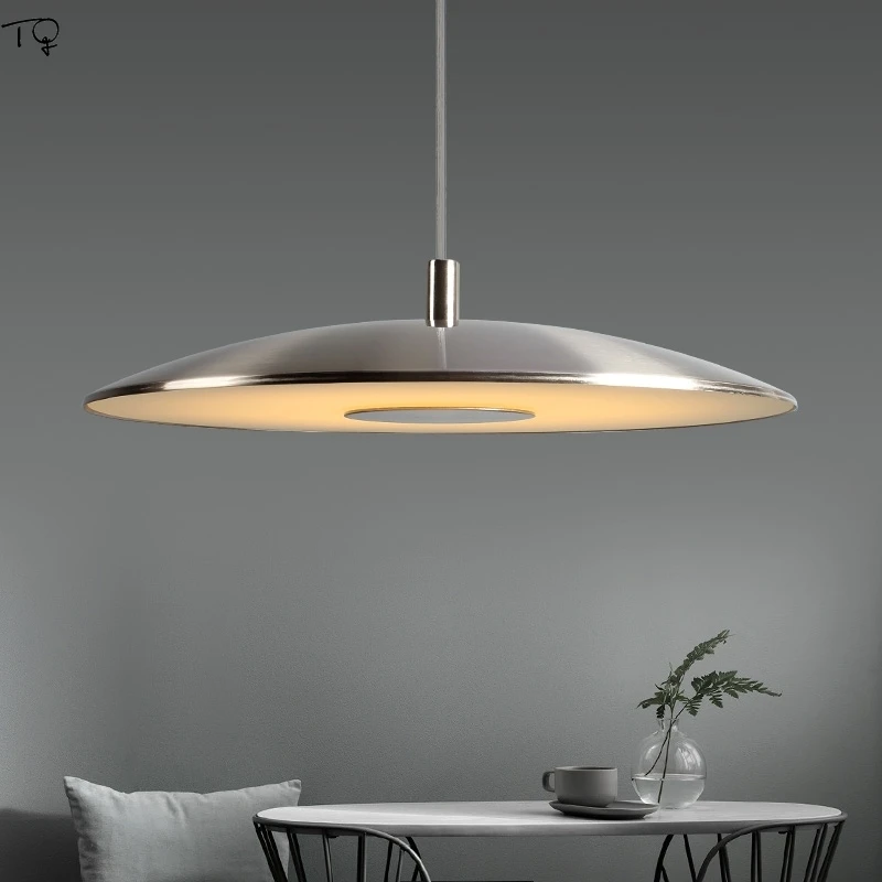 Nordic Flying Saucer Pearl Nickel LED Pendant Lights Luxury Single Head Simple Restaurant Living Room Bedside Bar Cafe Lanterns
Nordic Flying Saucer Pearl Nickel LED Pendant Lights Luxury Single Head Simple Restaurant Living Room Bedside Bar Cafe Lanterns