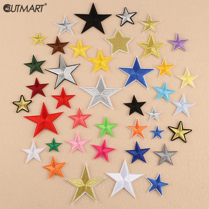 5pcs Embroidered Stars Patches On Clothes Custom Diy Stripes For Clothing Iron On Patches Applique For Jackets Women Clothes 
5pcs Embroidered Stars Patches On Clothes Custom Diy Stripes For Clothing Iron On Patches Applique For Jackets Women Clothes