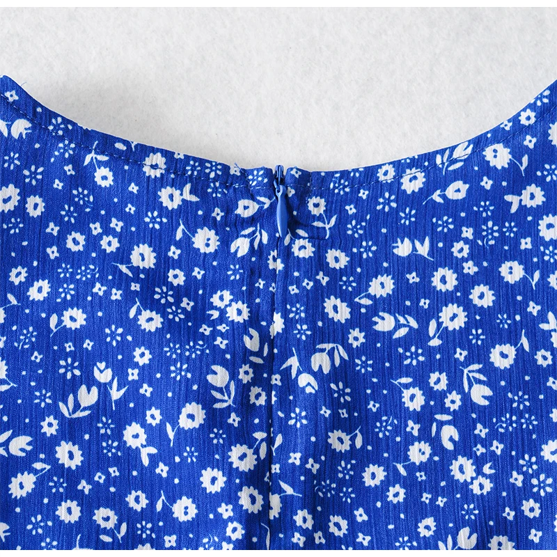 Simplee Sexy V-neck Split Summer Women Dress 2021 Fashion Blue Dot print Asymmetrical Midi Sundress Elegant Puff Sleeve Vestidos Simplee Sexy V-neck Split Summer Women Dress 2021 Fashion Blue Dot print Asymmetrical Midi Sundress Elegant Puff Sleeve Vestidos