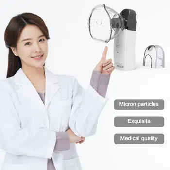 Inhaler Portable Nebulizer For Inhalation Handheld Ultrasonic Steaming Devices Home Usb Rechargeable Nebulizer For Adults Kids
Inhaler Portable Nebulizer For Inhalation Handheld Ultrasonic Steaming Devices Home Usb Rechargeable Nebulizer For Adults Kids