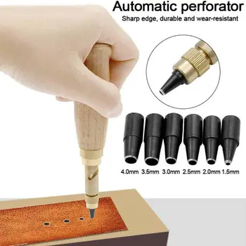 New 7pcs Heavy Duty Leather Hollow Hole Punch Set DIY Craft Hand Tools 1.5-4mm Replaceable Multi-Head Leather Punch
New 7pcs Heavy Duty Leather Hollow Hole Punch Set DIY Craft Hand Tools 1.5-4mm Replaceable Multi-Head Leather Punch