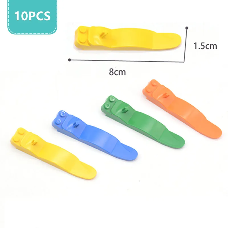 

10PCS Disassembly Device Tool Demolition of Blocks Pin Pliers Tongs Parts Panel Pin Removal DIY Building Bricks Creative Toys