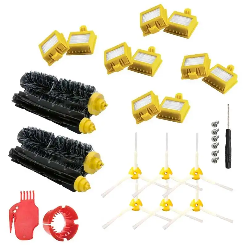For iRobot Roomba Vacuum Cleaner Parts 700 720 750 760 765 770 772 774 775 776 780 782 785 786 790 Series Kit HEPA Filter Brush
For iRobot Roomba Vacuum Cleaner Parts 700 720 750 760 765 770 772 774 775 776 780 782 785 786 790 Series Kit HEPA Filter Brush