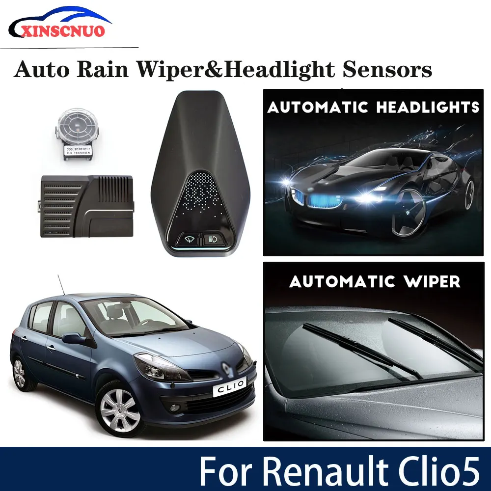 Car smart wiper sensor and headlight sensorFor Renault Clio5 2018 2019 Automatic driving assistant System
Car smart wiper sensor and headlight sensorFor Renault Clio5 2018 2019 Automatic driving assistant System