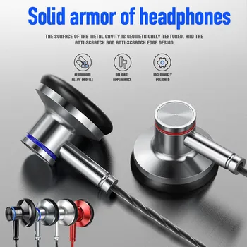 KISSCASE Subwoofer Wired Earphone Hifi Headset In Ear With Mic Stereo Headset For Samsung Mobile Phone Tablet Earphones Earpiece
KISSCASE Subwoofer Wired Earphone Hifi Headset In Ear With Mic Stereo Headset For Samsung Mobile Phone Tablet Earphones Earpiece