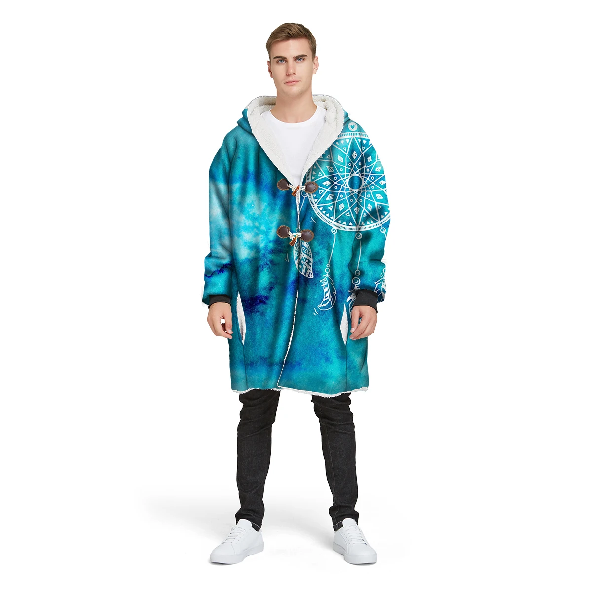 100% polyester hooded warm man's Sherpa coat loose long winter plus velvet jacket 2019 new brand 3D print custom design CL23
100% polyester hooded warm man's Sherpa coat loose long winter plus velvet jacket 2019 new brand 3D print custom design CL23