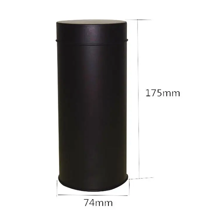 Круглая жестяная коробка для чая, 74x175 H мм, емкость для чая, банка для черного чая, пищевая жестяная банка с внутренней крышкой SN86
Круглая жестяная коробка для чая, 74x175 H мм, емкость для чая, банка для черного чая, пищевая жестяная банка с внутренней крышкой SN86