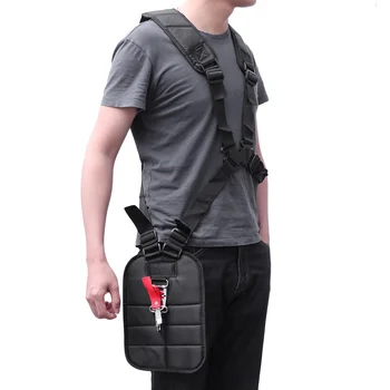 Universal Strimmer Double Shoulder Harness Strap For Brush Cutter Grass Trimmer with Carry Hook (Black)
Universal Strimmer Double Shoulder Harness Strap For Brush Cutter Grass Trimmer with Carry Hook (Black)